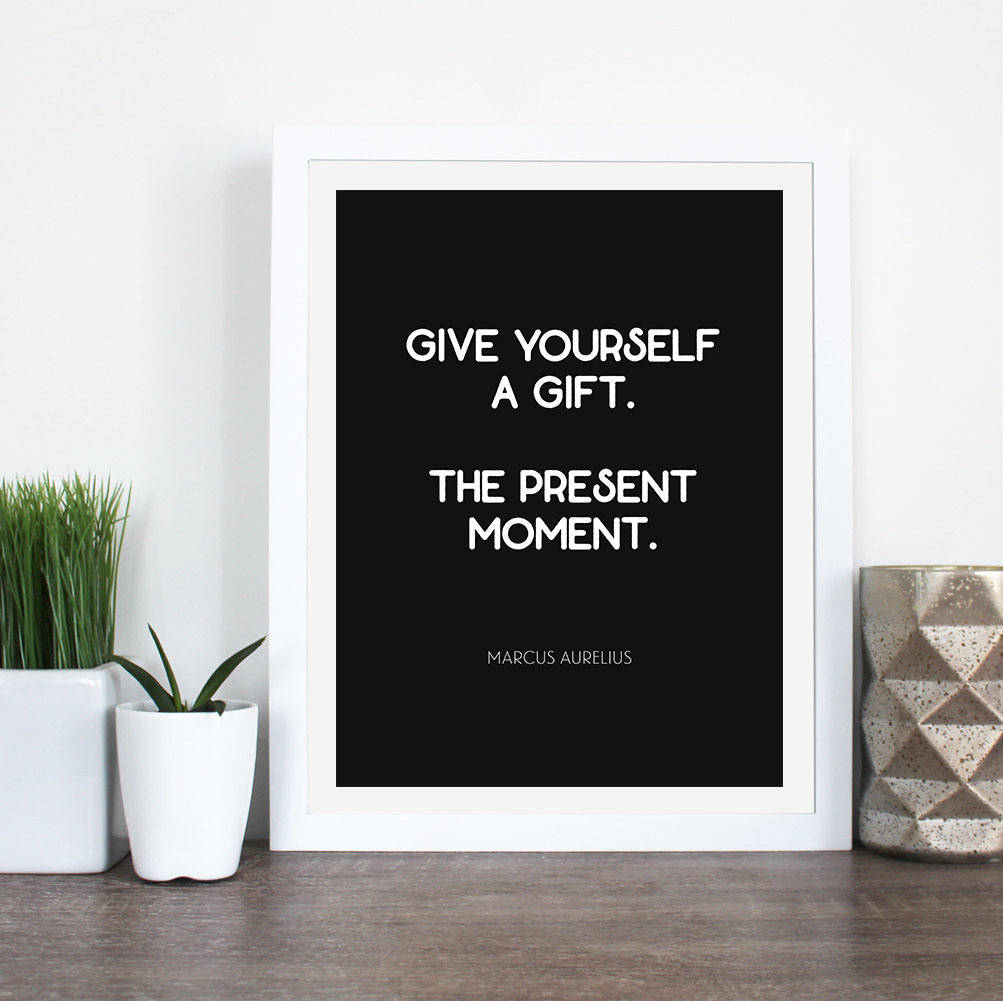 Marcus Aurelius stoic downloadable printable quote about mindfulness