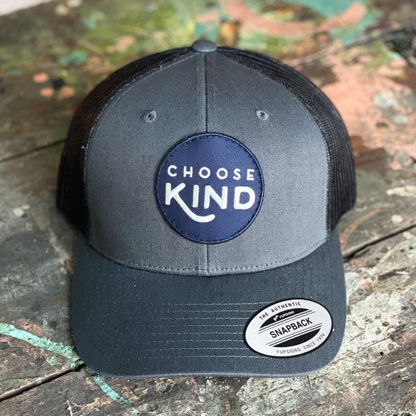 Choose kind trucker style hat