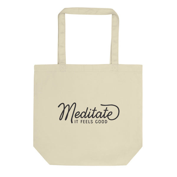Meditation Tote Bag - Organic Cotton Shopping Bag